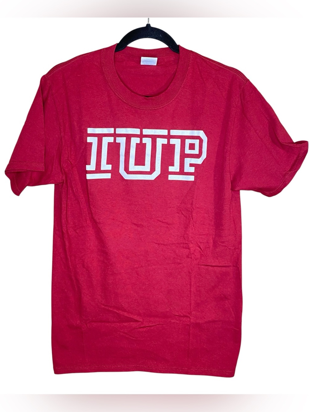 IUP Indian University of PA Co Op Store Burgundy Tee Short Sleeve Crewneck SZ SM